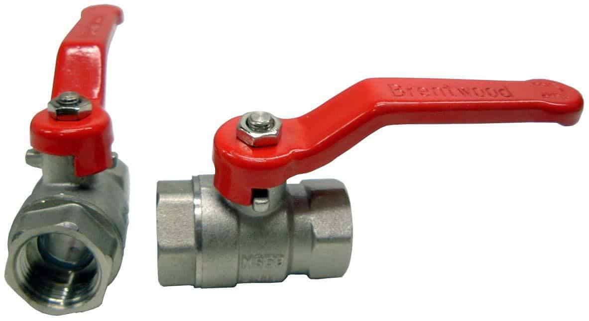 Lever Ball Valve FxF 15mm Decor Essentials