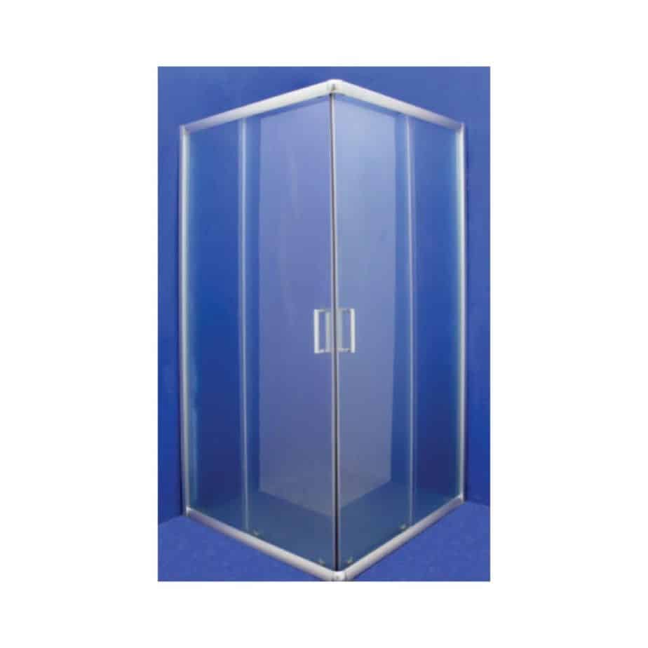 Square Shower Door Clear Glass Decor Essentials