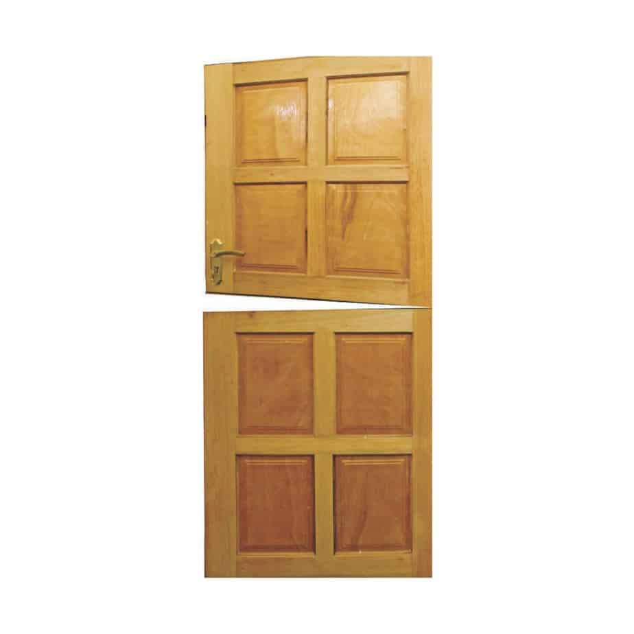 Meranti Door 8 Panel Stable Varnish Decor Essentials
