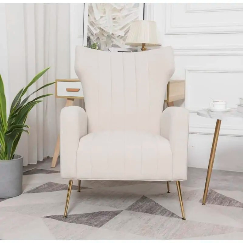 Wingback Accent Chair Decor Essentials
