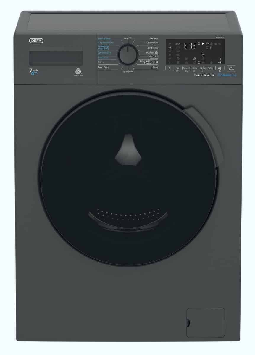 Defy 8/5kg SteamCure Washer Dryer Decor Essentials