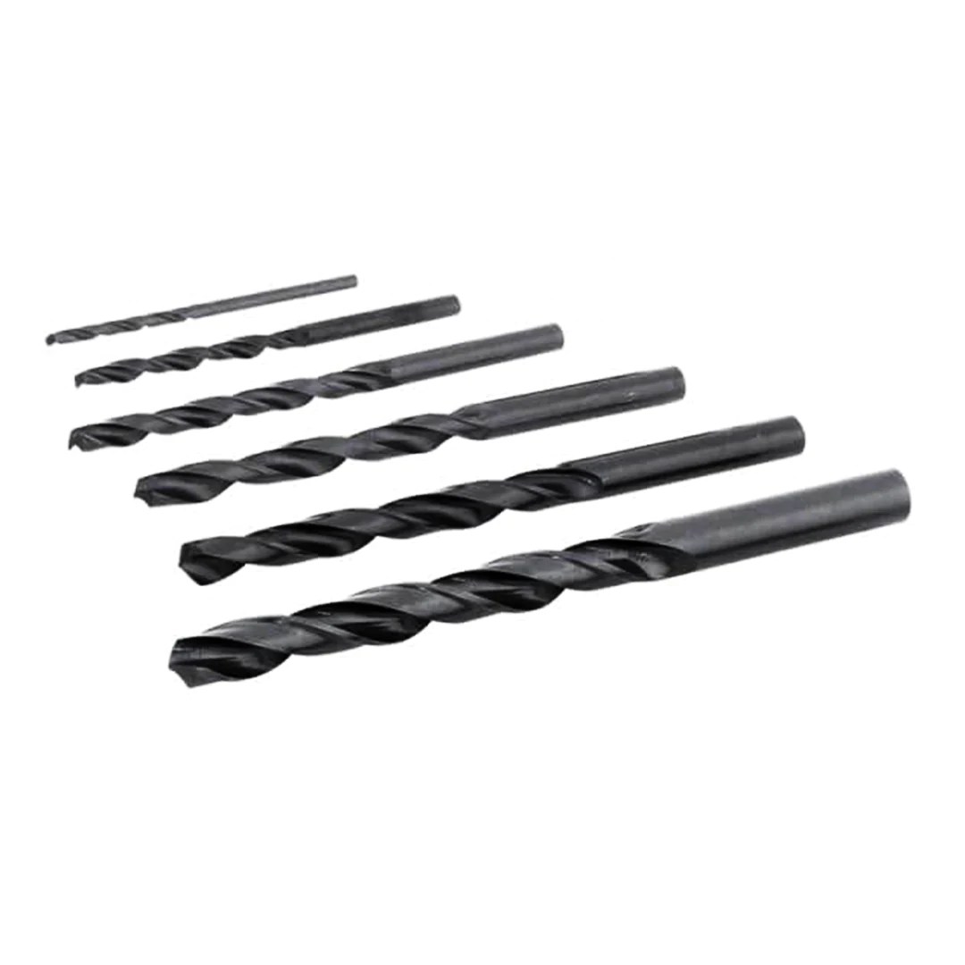 Drill Bit Set 6Pc Twist Pro In Case Euro Diy Decor Essentials