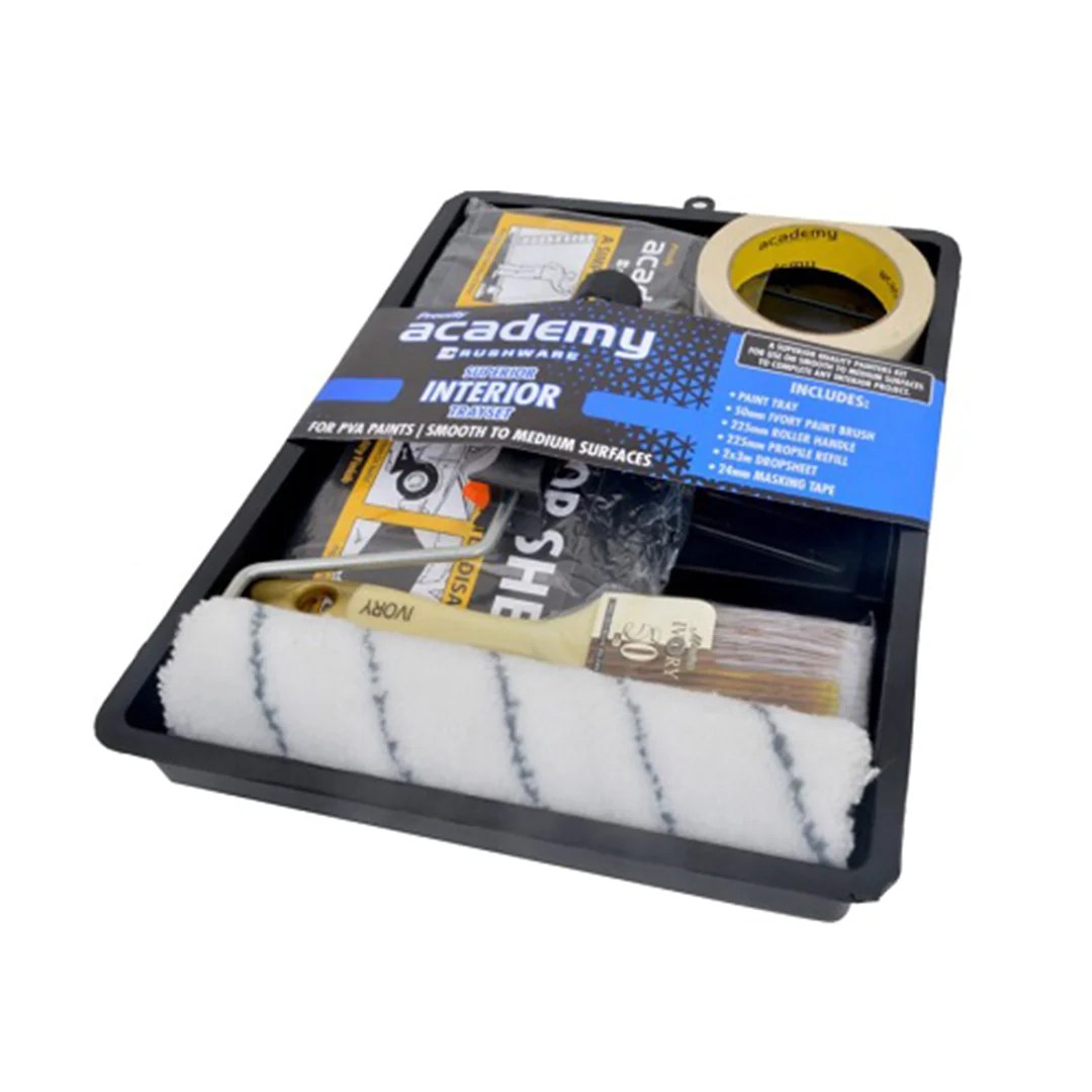 Paint Roller Tray Set Combo Decor Essentials