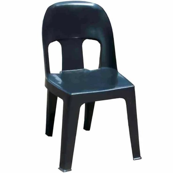 Lightweight Plastic Party Chairs Black 100s Decor Essentials