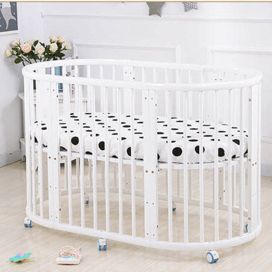 9in1 Oval Baby Cot Decor Essentials