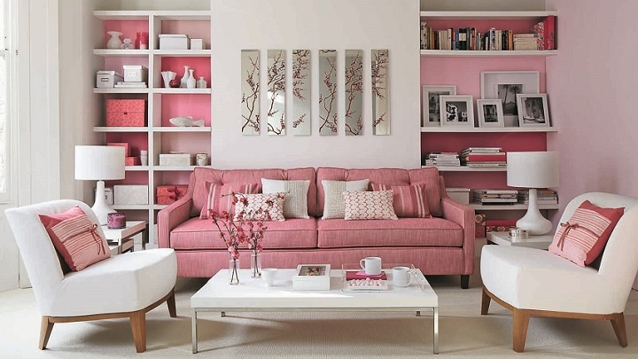 Colores que combinan con el rosa en decoración