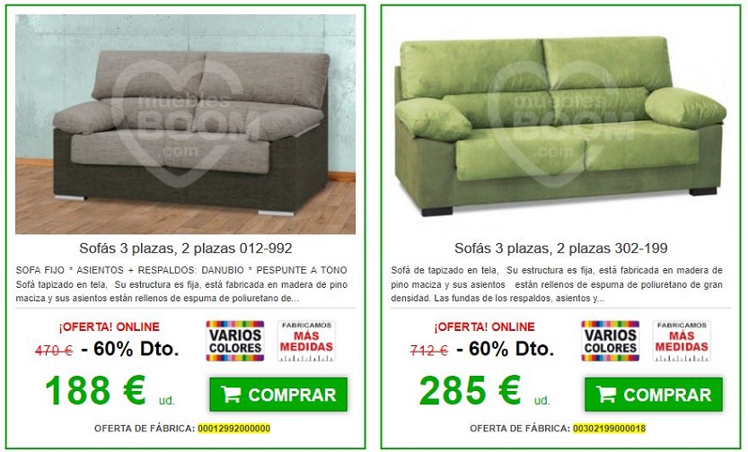 Muebles Boom cómo comprar online