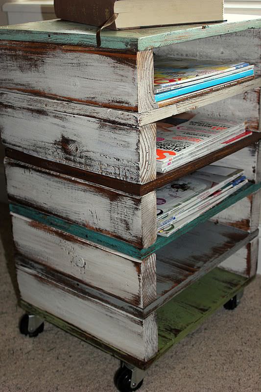 Creative DIY Magazine Racks Decorating Your Small Space