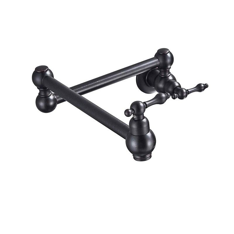 Double Joint Pasta Arm Pot Filler Kitchen Faucet Decoratormall