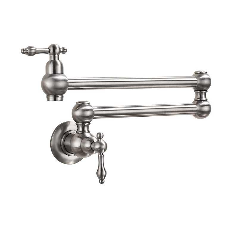 Double Joint Pasta Arm Pot Filler Kitchen Faucet Decoratormall