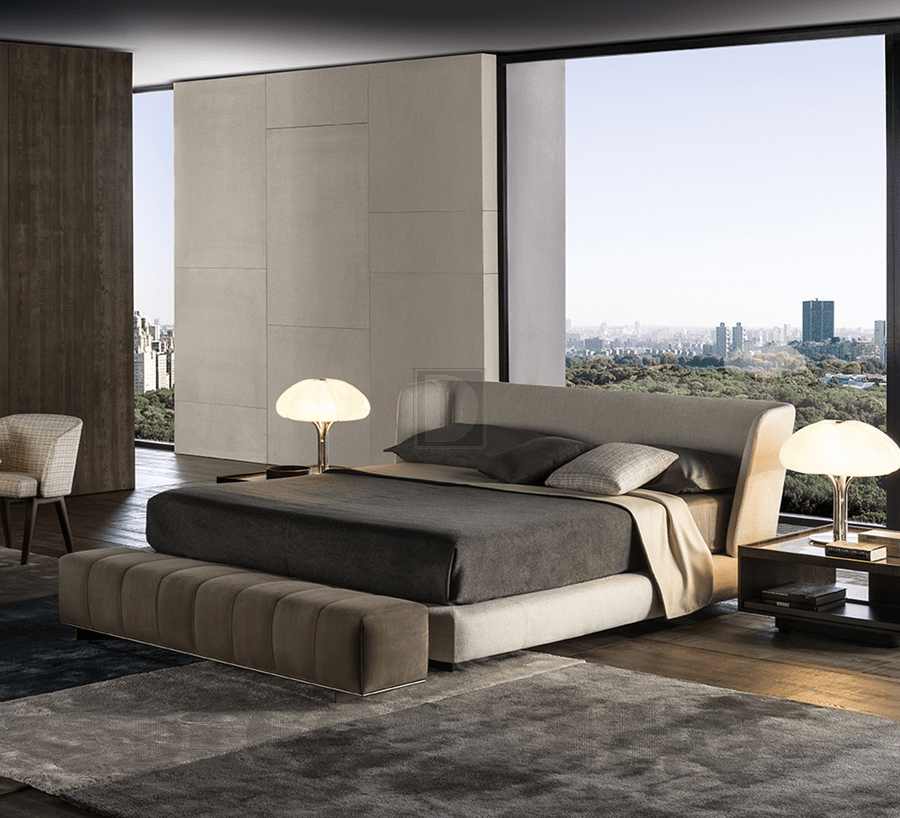 Кровать King size Minotti Creed MCK9G купить элитную