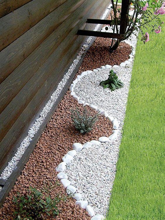 60+ Jardins com Pedras Decorativas Fotos Lindas