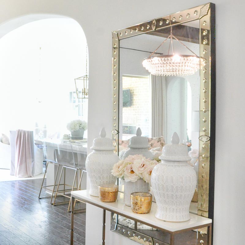 Winter Entryway Decor Gold Designs