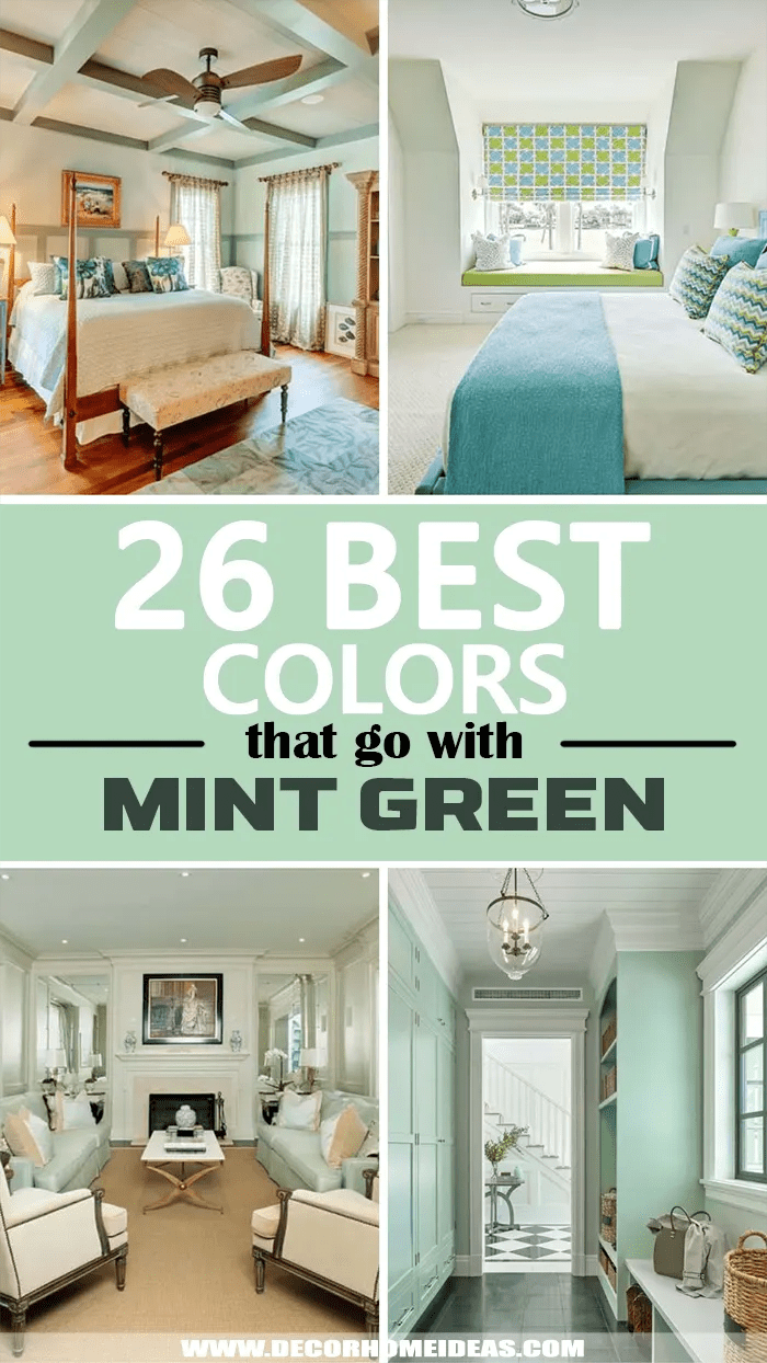 26 Best Colors That Go With Mint Green For Each Room