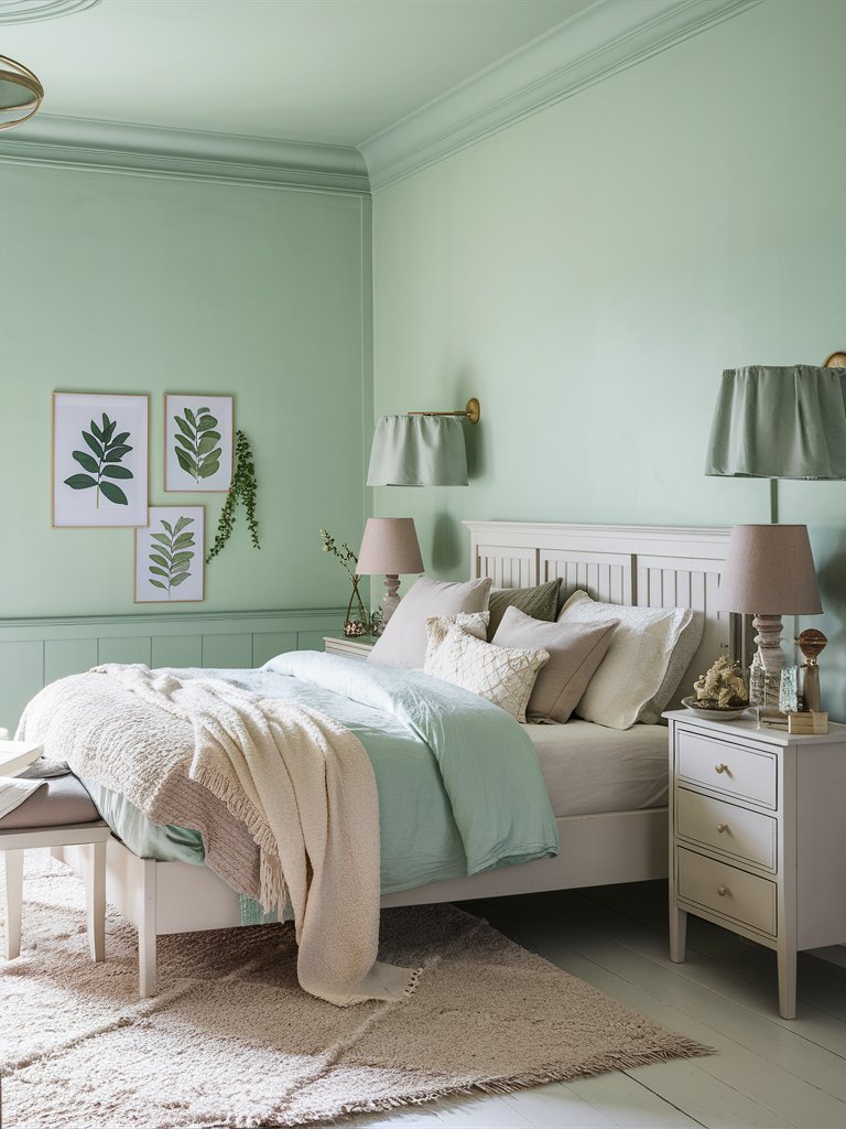 12 Inviting Mint Green Paint Colors That Refresh Any Space