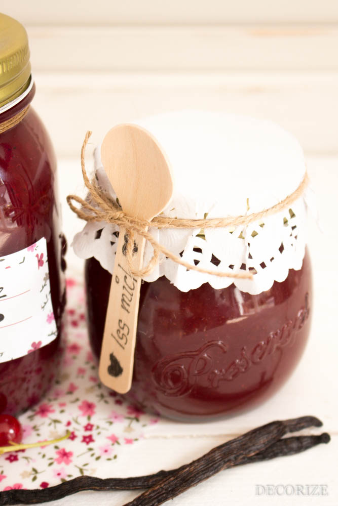 Marmelade hübsch verpackt