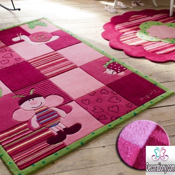 30 Adorable Girls' Rugs For Bedroom Decoration Y