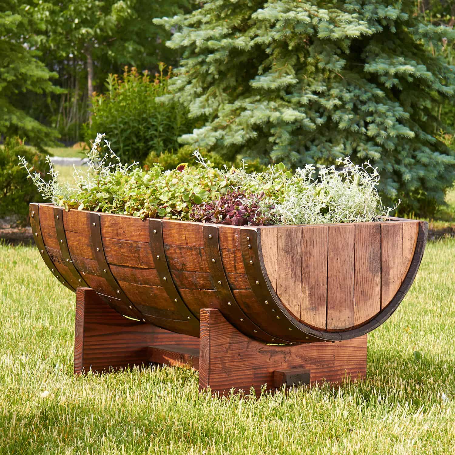 135 Wine Barrel Furniture Ideas You Can DIY or BUY [PHOTOS!]