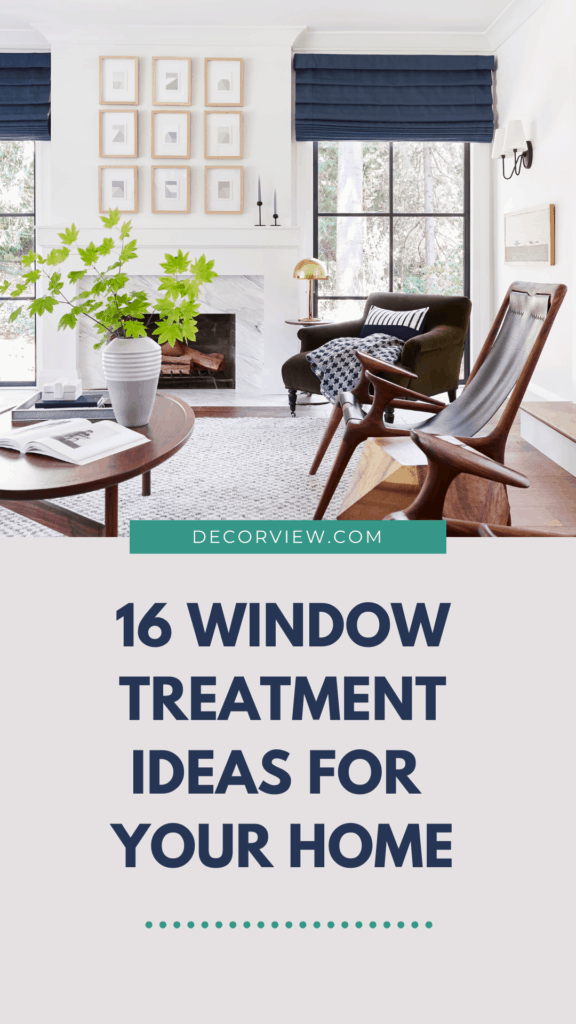 16 Window Treatment Ideas For Your Home DecorviewDecorview