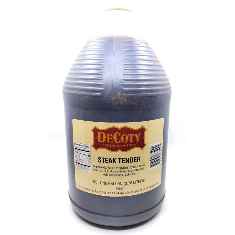 Steak Tender Liquid 1 gal DeCoty