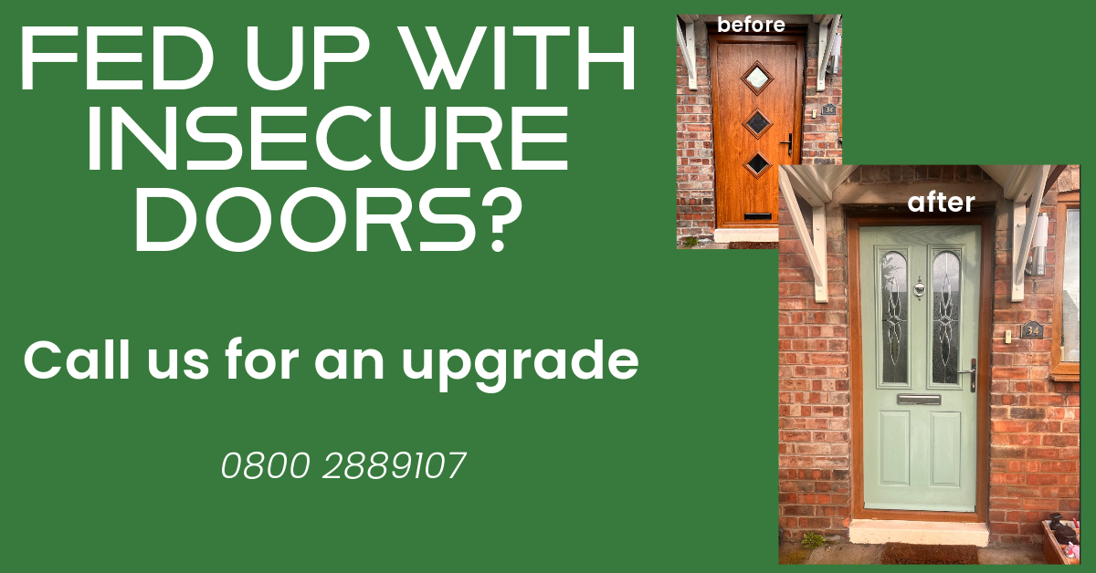 Secure new door Decra Doors, Doncaster