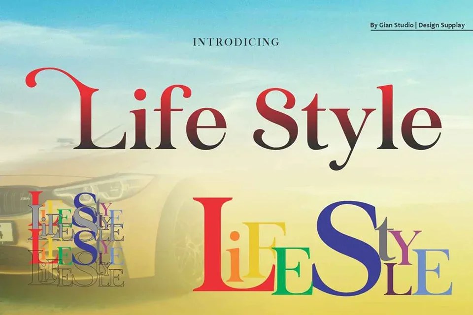 Life Style Font Free Download Deefont