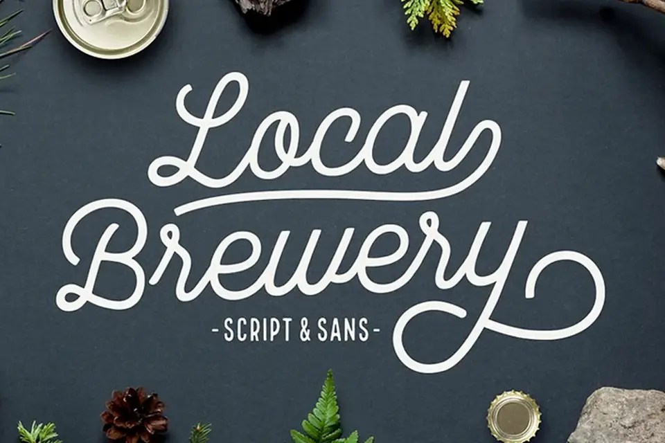 Local Brewery Font Free Download Deefont