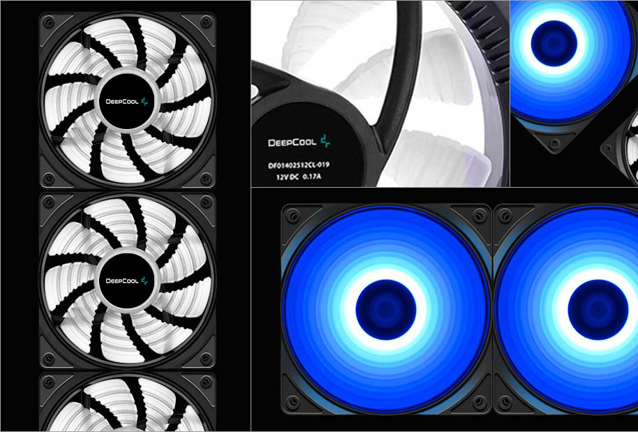 RF 120 B DEEPCOOL ケースファン