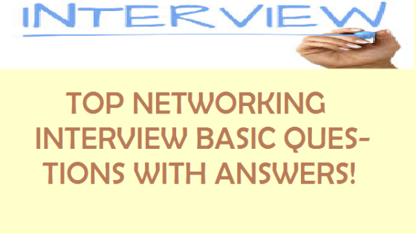Top 100 Networking Interview Question ! All Basic Questions.