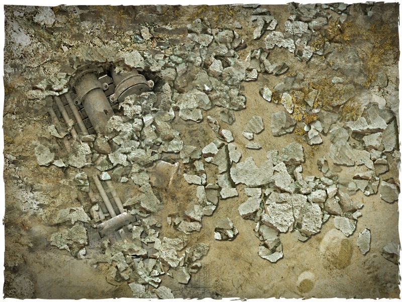Game mat Urban Wasteland DeepCut Studio