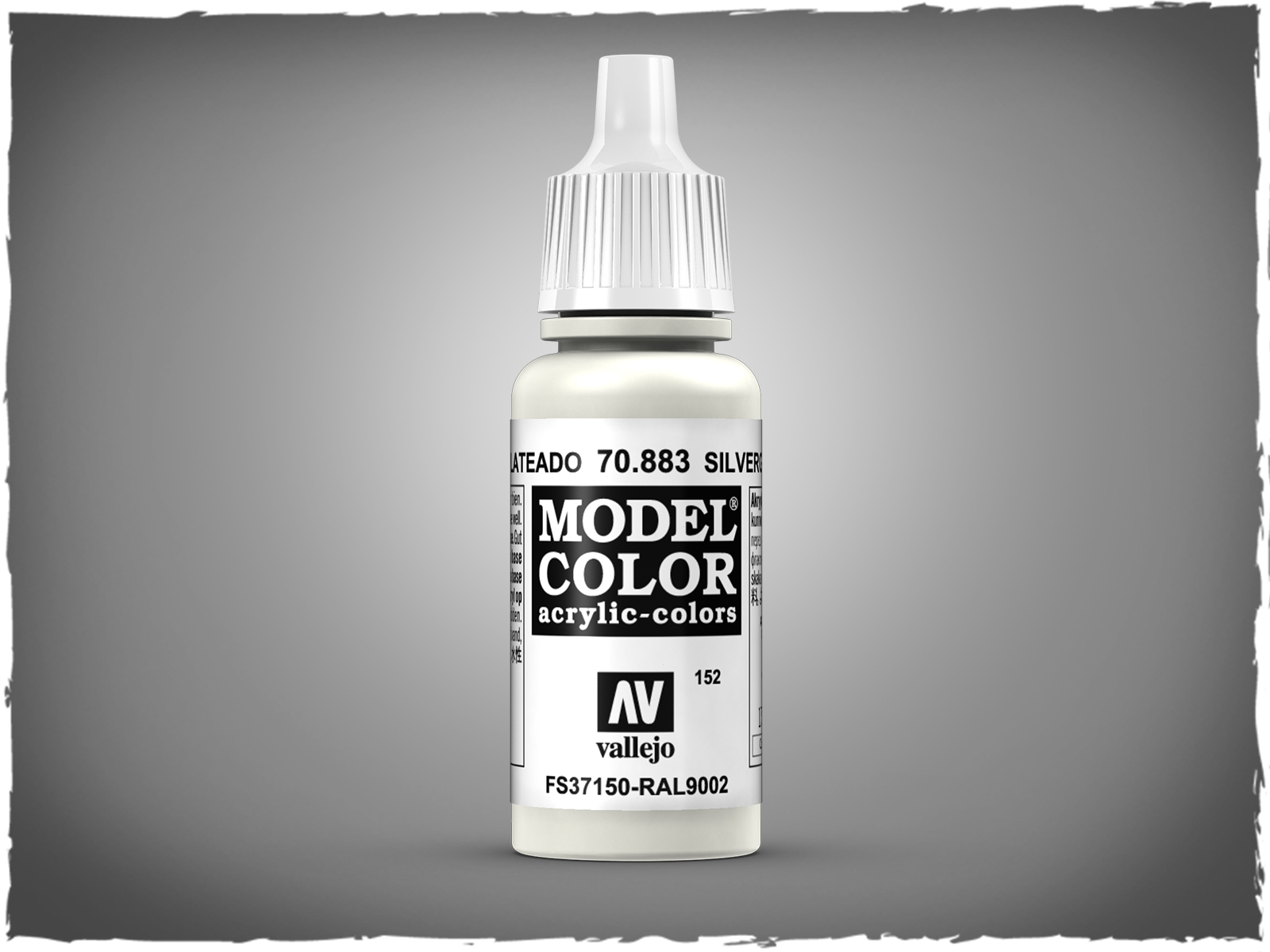 Vallejo Model Color acrylic paint 70.883 silver grey DeepCut Studio