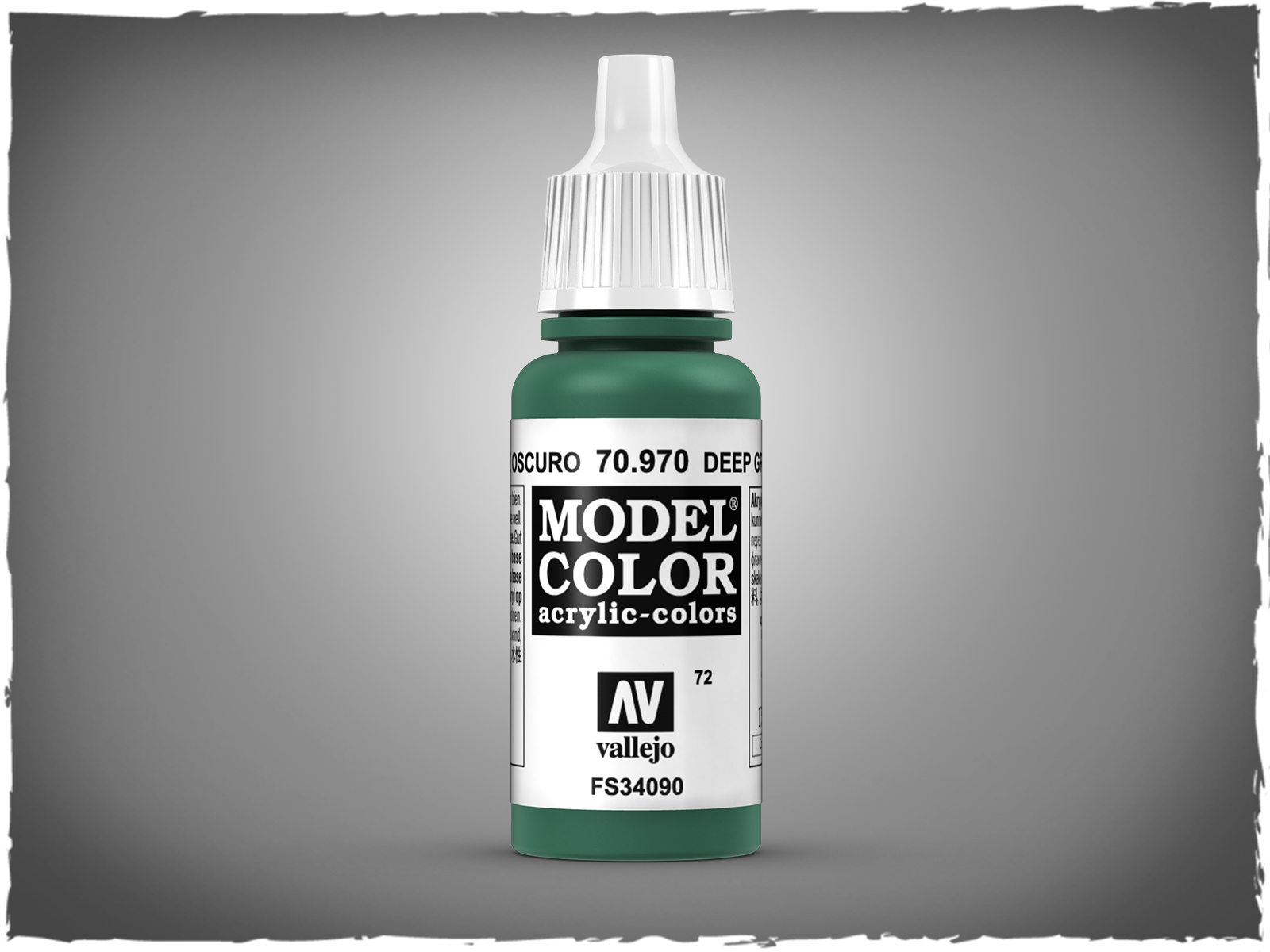 Vallejo Model Color acrylic paint 70.970 Deep Green DeepCut Studio