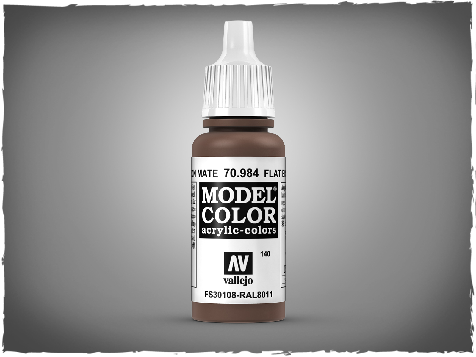 Vallejo Model Color acrylic paint 70.984 Flat Brown DeepCut Studio