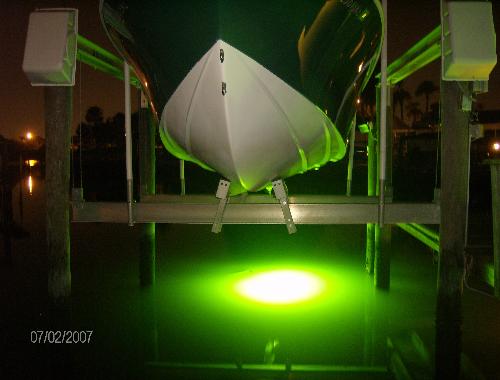Underwater Dock Lights Attract the Fish Deep Glow Underwater Lighting