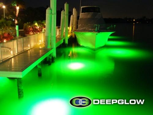 Underwater Dock Lights Attract the Fish Deep Glow Underwater Lighting