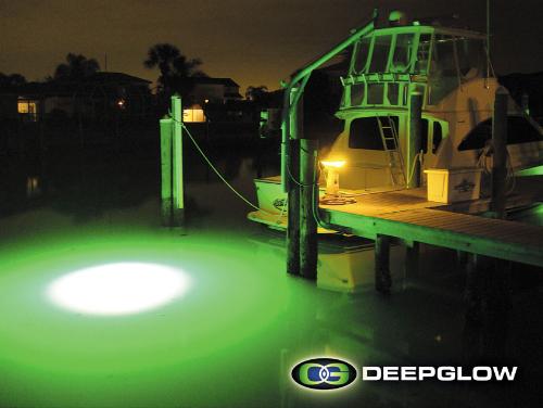 Underwater Dock Lights Attract the Fish Deep Glow Underwater Lighting