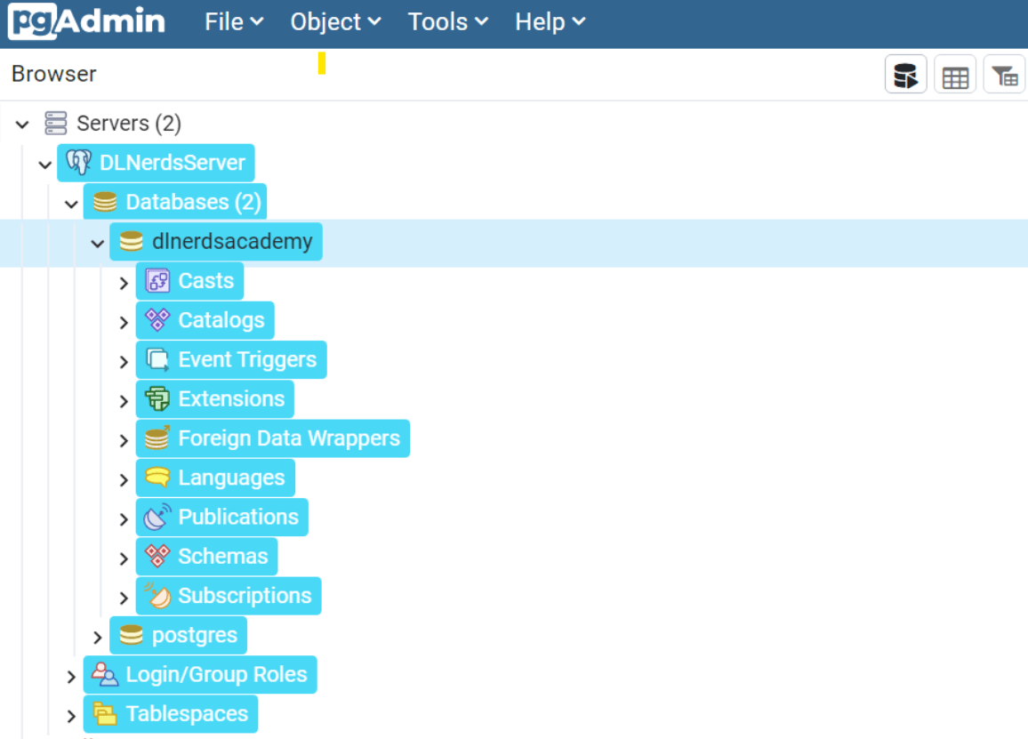 PostgreSQL - CREATE DATABASE
