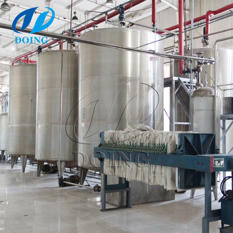Complete production plant for glucose making line