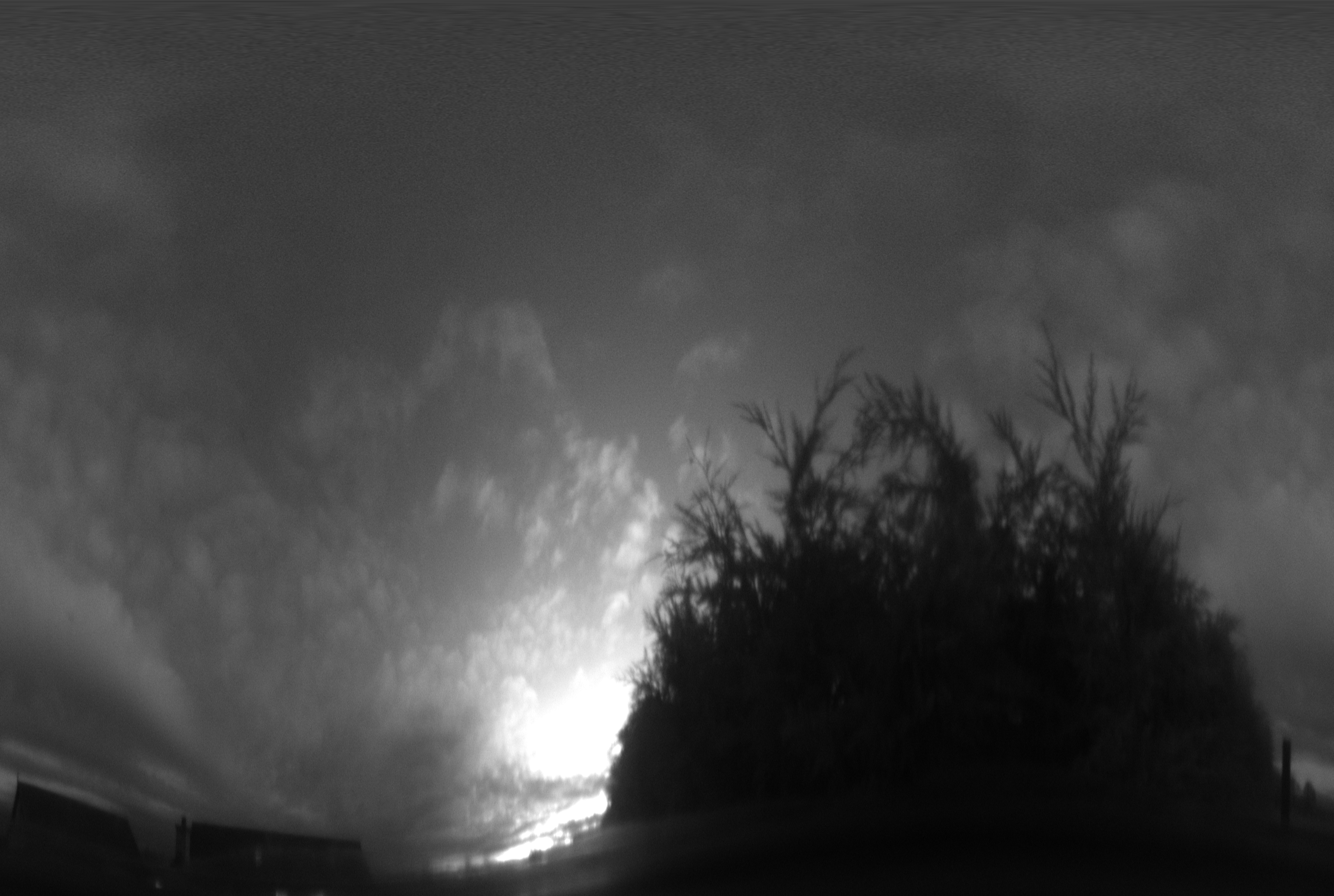 All Sky Cam Projection