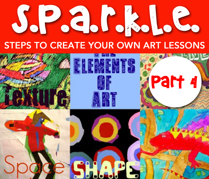 Create your own Art Lessons the SPARKLE way! Part IV Deep Space Sparkle