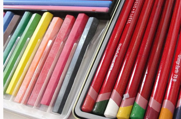 Yes, Professional Artists Use Crayons.