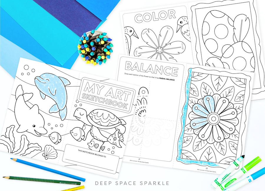 How to Teach Art using the Elements and Principles of Design Deep