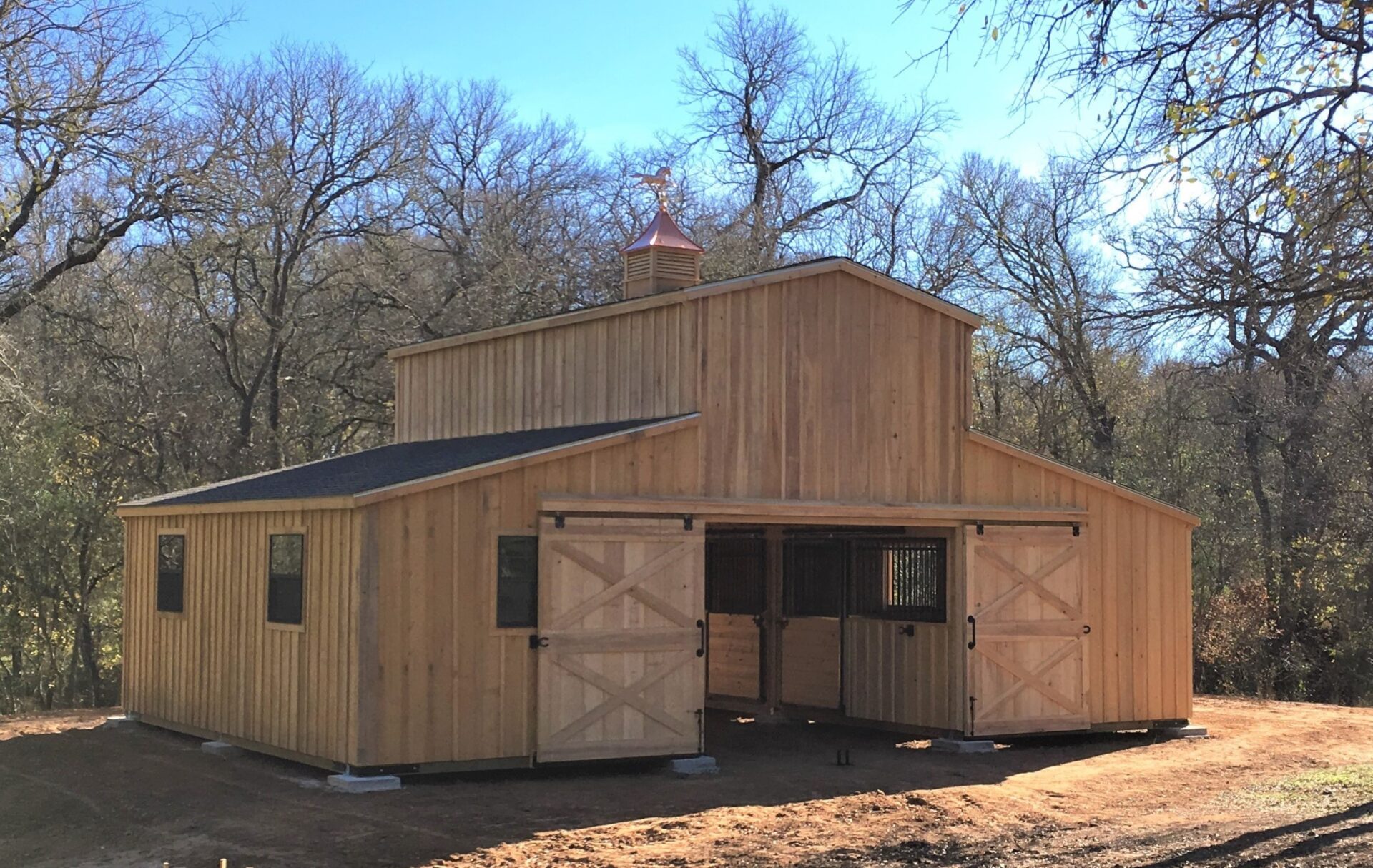 Portable Livestock Aisle Barns for Sale Deer Creek Structures