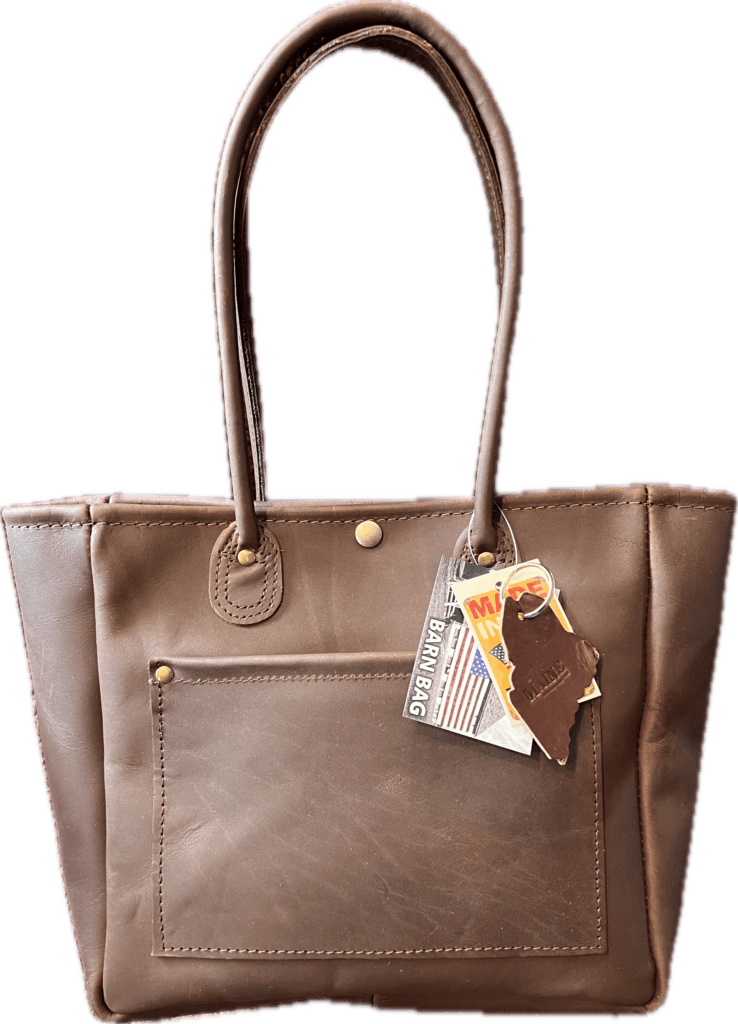 BARN BAG Tote Bags made in Maine, USA Deerfield Leathers