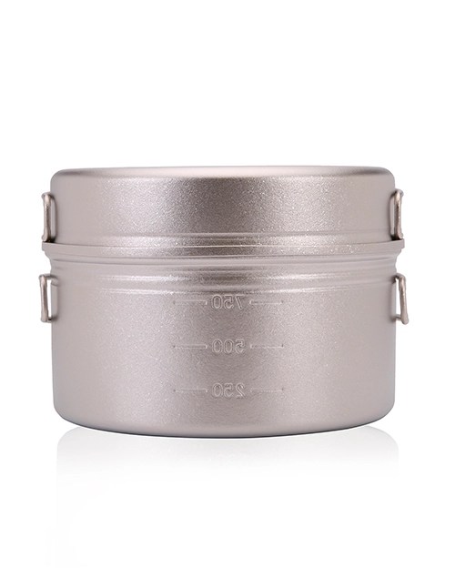 Ultralight Camping Pot Set Titanium Cookware Set Deermaple