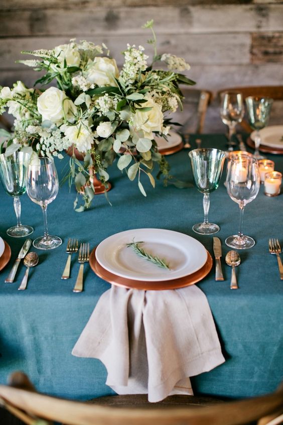 30 Copper and Greenery Wedding Color Ideas DPF