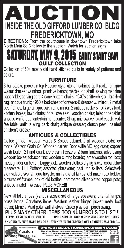 Dees Auction Management