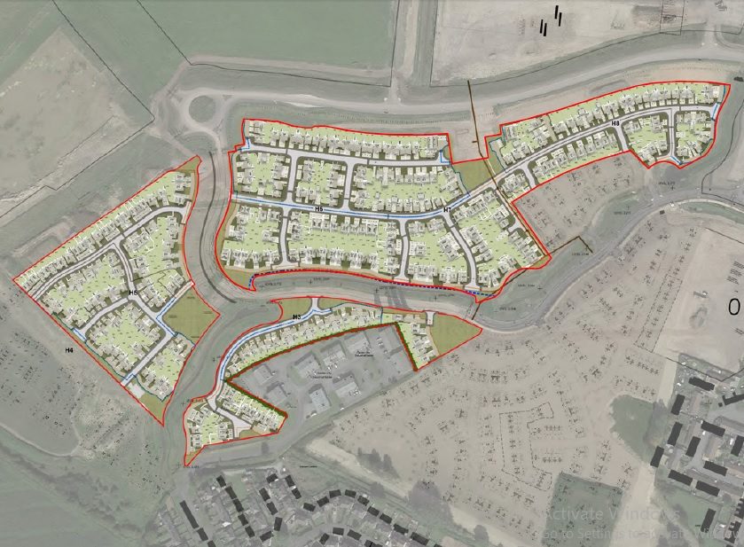 Detailed plans approved for almost 370 homes on former RAF Sealand site