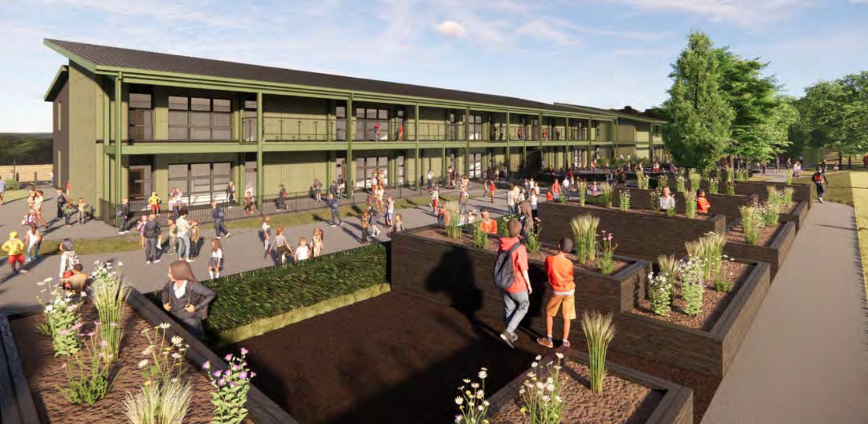 Plans for new Welsh medium school building in Flintshire unveiled