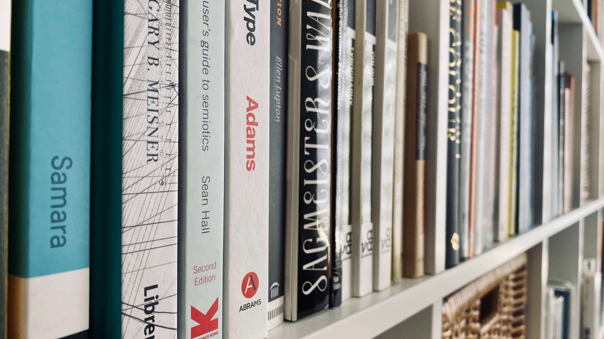 I’ve collected 52 designs books, these are my top 10 favorites for